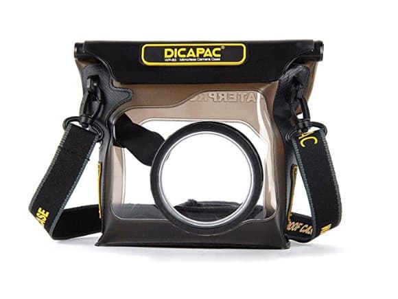 2. DiCAPac WP-S3 High-End and Mirrorless Camera Series Waterproof Case