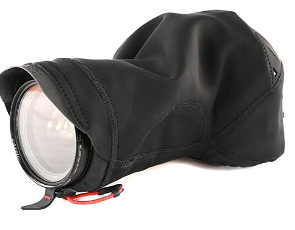 3. Peak Design Black Shell Small Form-Fitting Rain and Dust Cover