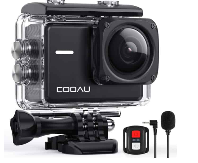COOAU 4K Action Camera Native